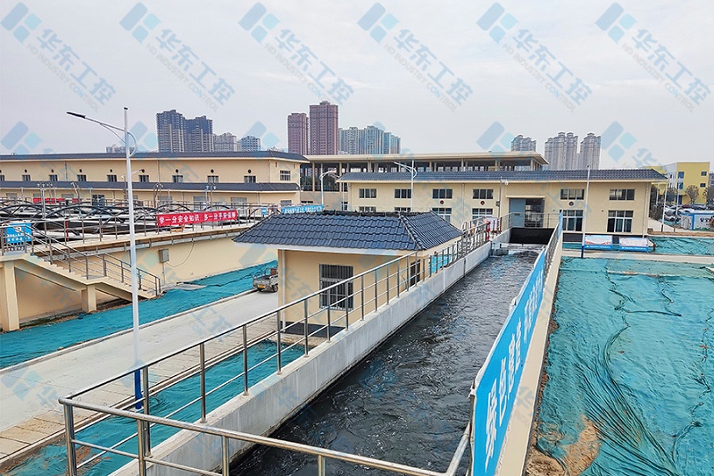 漯河郾城區(qū)淞江污水處理廠-1